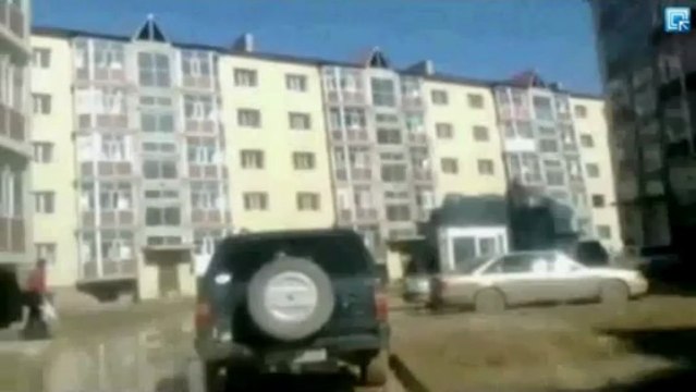 дом рухнул за несколько секунд