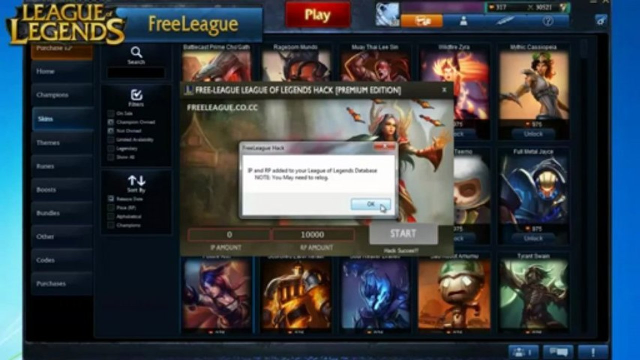 League Of Legends [WIN] [MAC] 2013 Pirater Hack Ÿ Cheat FREE DOWNLOAD