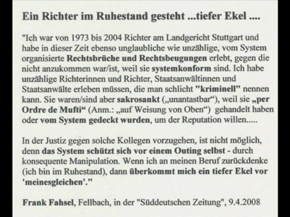 GERECHTIGKEIT UND FREIHEIT FÜR GUSTL MOLLATH!