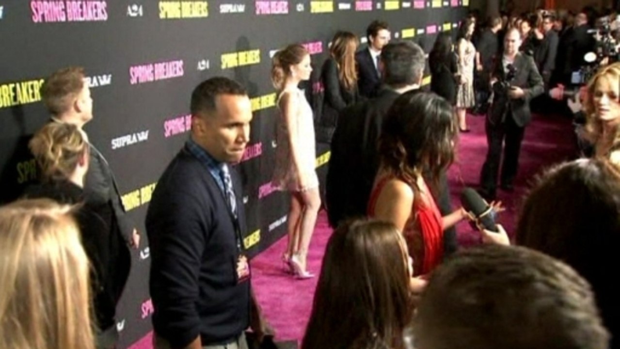 Selena Gomez and Vanessa Hudgens grow up in "Spring Breakers"