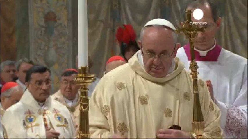 Video Prima messa di Papa Francesco nella Cappella Sistina