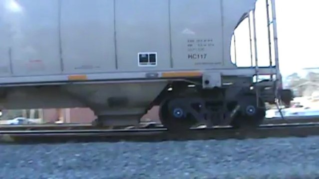Norfolk Southern grain train southeast through Austell Ga.
