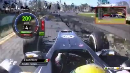 FP2 Melbourne 2013 - Gutierrez [ONBOARD MIX]