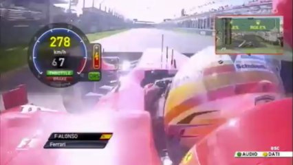 FP2 Melbourne 2013 - Alonso [ONBOARD MIX]
