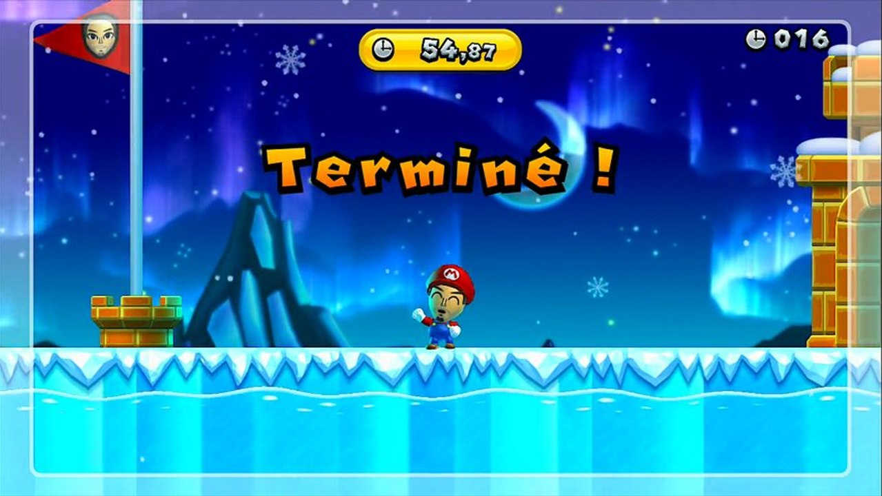 Super Mario Bros Wii u Défi [ gare à morsinet ]