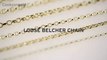 Jewellery Making Supplies - Loose Belcher Chain from Cookson Gold