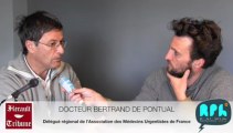 AGDE - 2013 - Interview Bertrand DE PONTUAL pour l' AMUF sur les Urgences d'Agde  - RPH HERAULT TRIBUNE