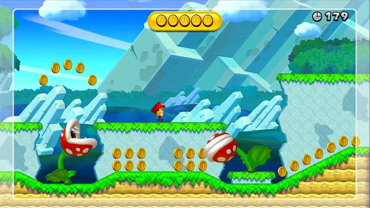 Super Mario Bros Wii U Défi [ defi les mains vides ]