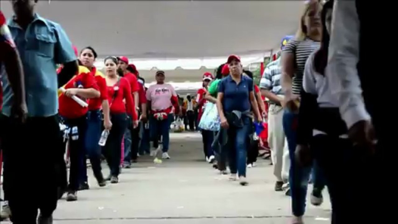 Homenagem final a Chávez