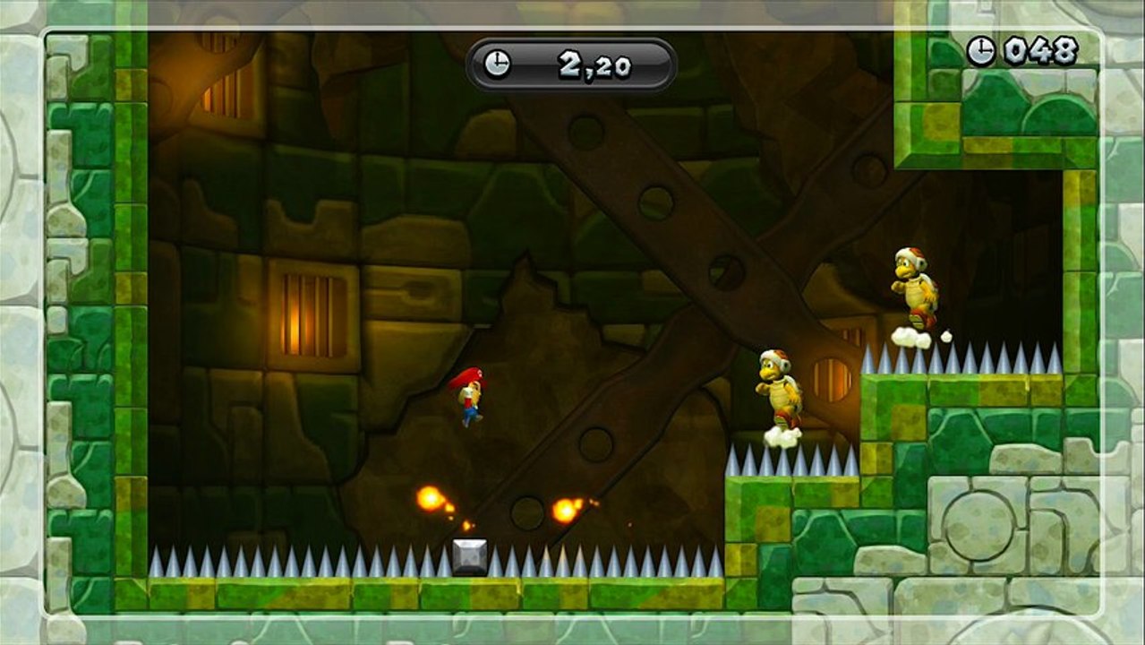Super Mario Bros Wii U Défi [ Giboulée enflammée ]