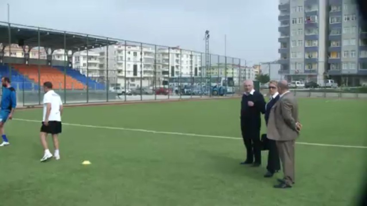 Yomraspor maçı hazırlıkları