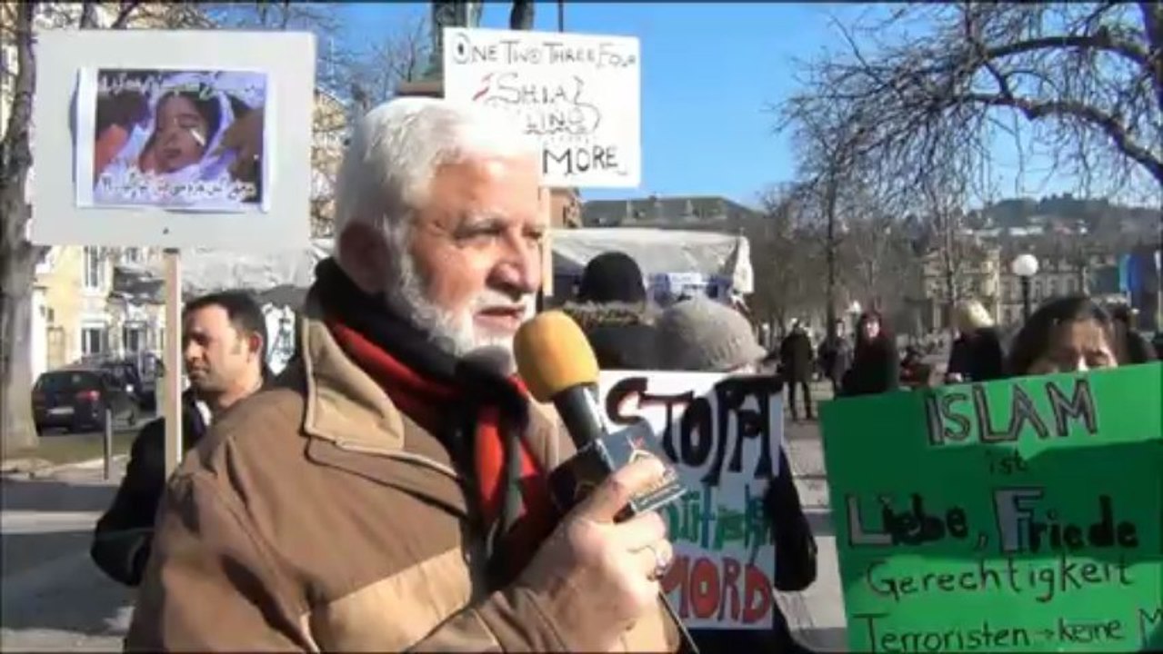 PROTEST DEMONSTRATION IN STUTTGART GERMNAY BY SHIA MUSLIMS