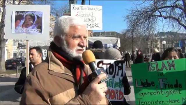 PROTEST DEMONSTRATION IN STUTTGART GERMNAY BY SHIA MUSLIMS