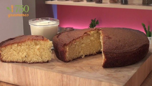 Recette de gâteau au yaourt sans levure - 750 Grammes