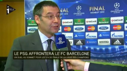 Vice-président du Barça : "beaucoup de respect pour le PSG"