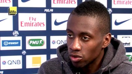 Blaise Matuidi avant d'affronter Saint-Etienne, son ancien club