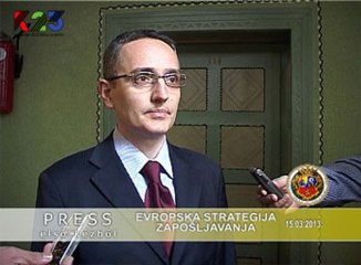 K23TV - Press iz prve ruke - Evropska strategija zapošljavanja - 15. mart 2013.