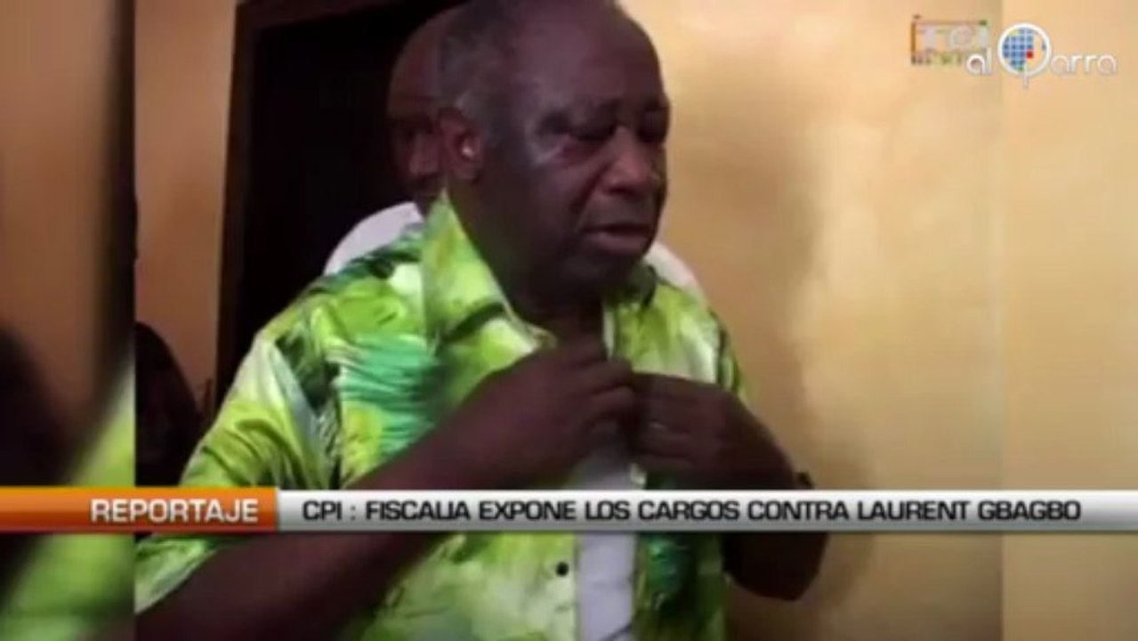 CPI : La fiscalía expone los cargos contra Laurent Gbagbo