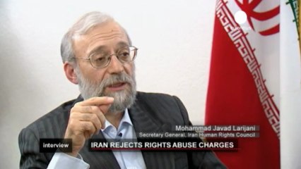 Mohammad Larijani, responsable du Haut-conseil iranien...