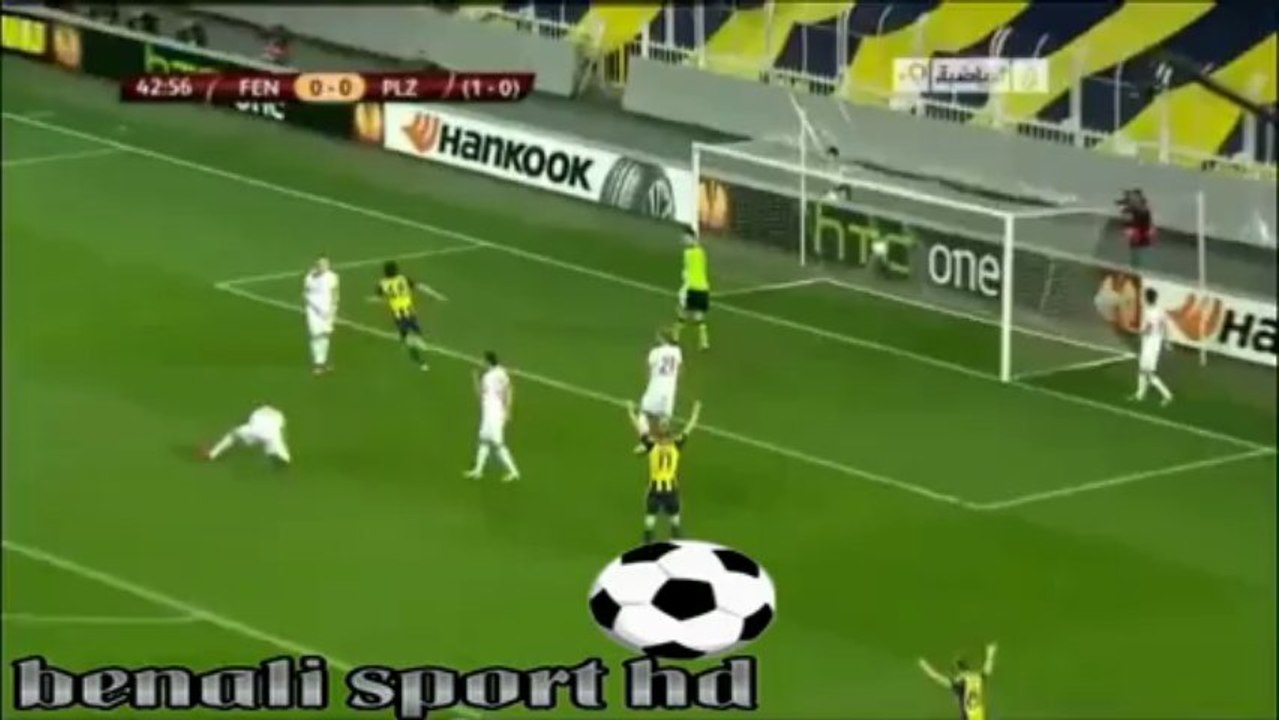 اهداف فنربهتشة1-1فيكتوريا بلزن(14/03/2013)الدوري الاوروبي تعليق عادل الخلو