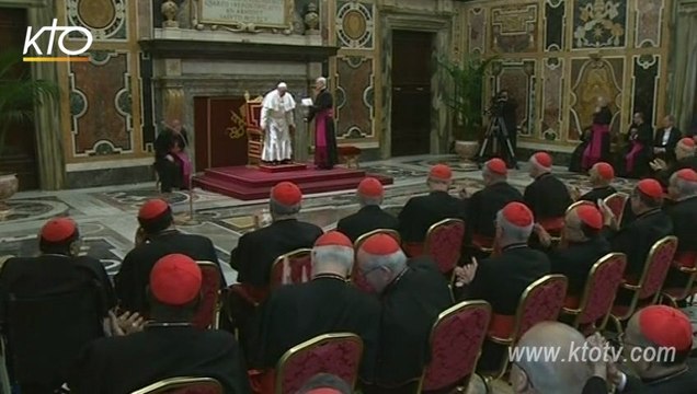 Résumé de l'Audience du Pape aux Cardinaux