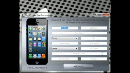 iPhone 5 Lucky Draw
