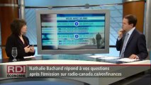 RDI Économie - Entrevue Nathalie Bachand