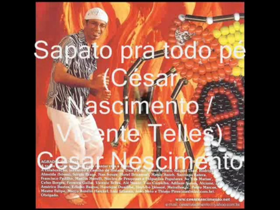 Sapato pra todo pé - César Nascimento (César Nascimento e Vicente Telles)