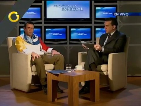 Capriles: Nicolás el país está esperando a que nos sentemos a debatir, vamos a cualquier lugar