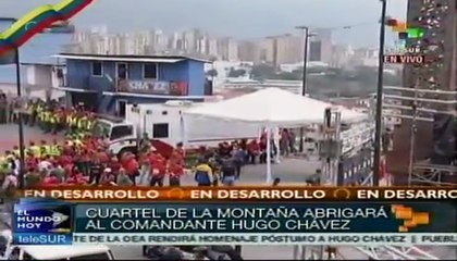 Traslado del Comandante Hugo Chávez al Cuartel de la Montaña