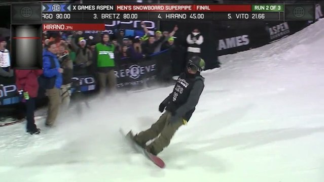 X-Games Aspen - Ayumu Hirano - Snowboard SuperPipe Silver - 2013
