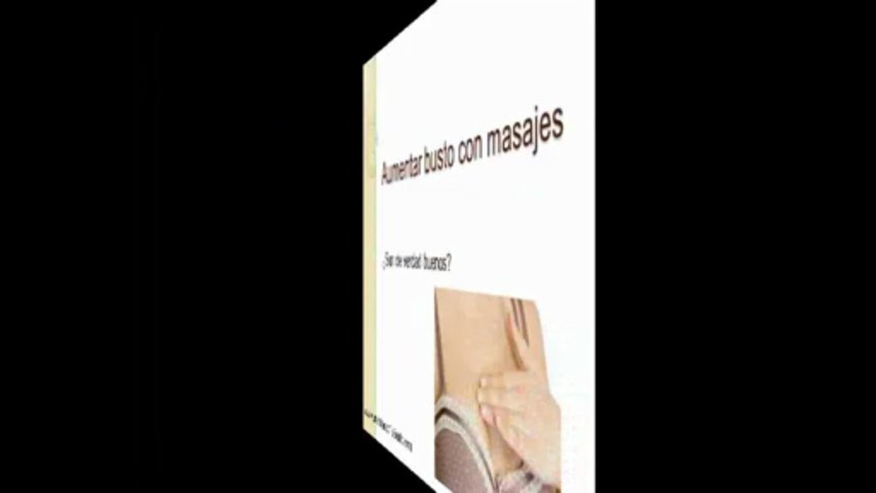 Aumentar Busto con Masajes - Mas Busto con Masajes
