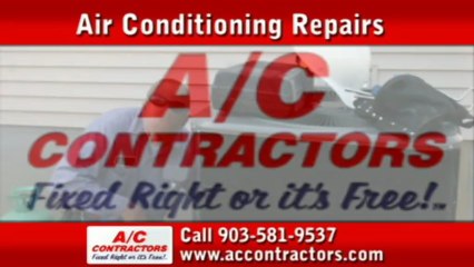 Air Conditioning Repairs Tyler, TX - Call 903-581-9537