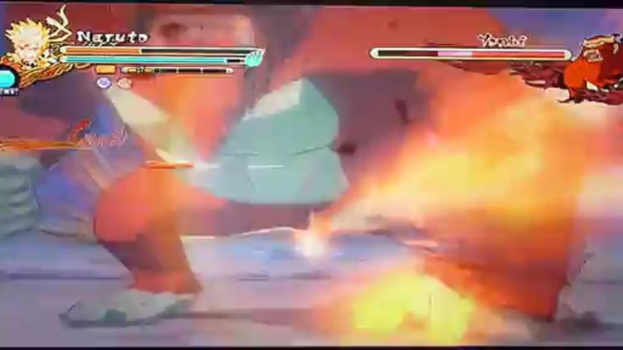 Naruto Storm 3 - Dernier Boss - Part. 3 : Naruto / Hachibi vs Bijû / Tobi