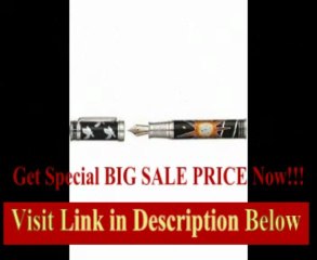 [BEST PRICE] David Oscarson Alfred Bernhard Nobel Black Silver w/ Black Barrel Fine Fountain Pen