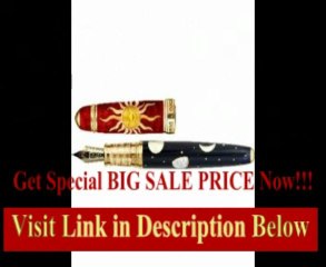 [SPECIAL DISCOUNT] David Oscarson Celestial Fire Red Golden Yellow Fine Limited Edition Fountain Pen