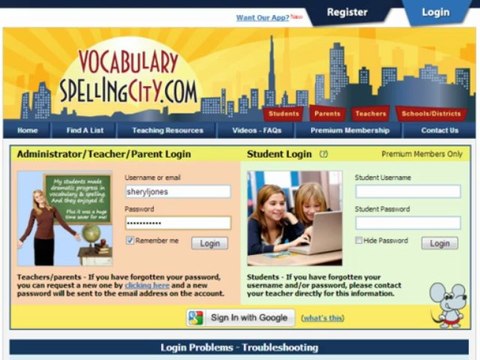 Creating and Importing Lists on VocabularySpellingCity