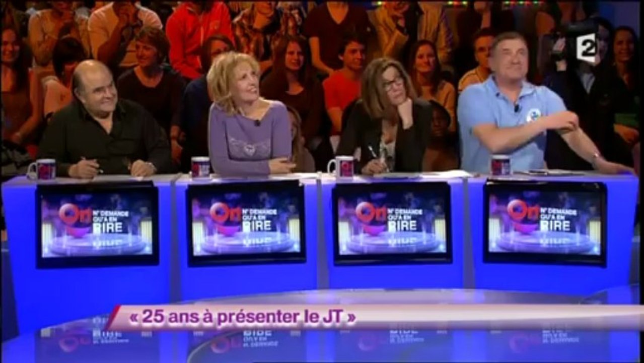 Sentou Seul Tout - 25 ans à présenter le JT