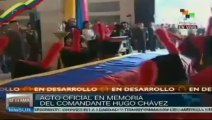 Inicia traslado del comandante Hugo Chávez