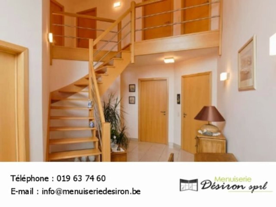Menuisier Menuiserie Désiron Hannut 4280 Liège