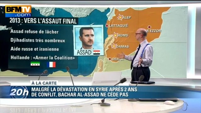 Harold à la carte - Malgré la dévastation de la Syrie, Bachar Al-Assad ne cède pas - 15/03
