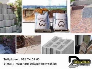 Matériaux de construction Namur 5000 Delvaux matériaux
