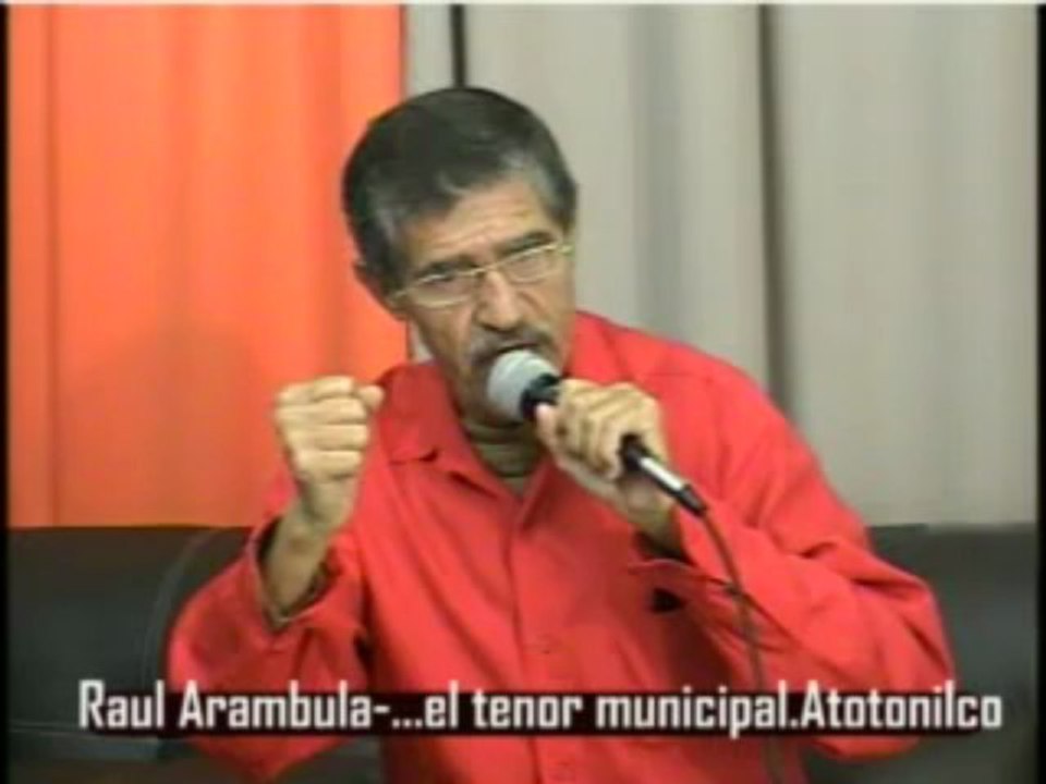 UNA CANCION CON EL TENOR MUNICIPAL DE ATOTONILCO.