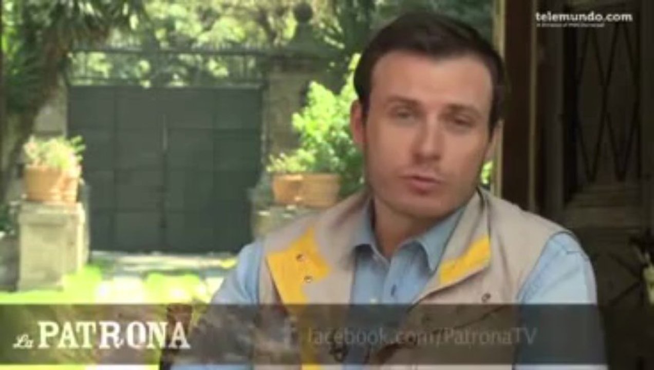 La Patrona - Periodista y actor