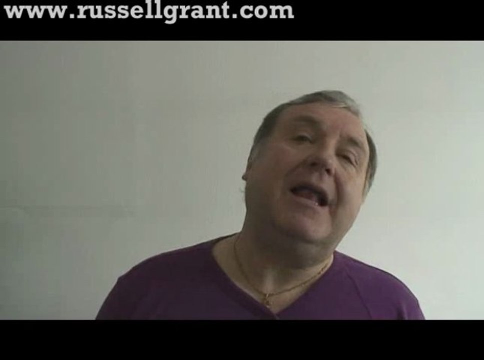 Russell Grant Video Horoscope Pisces March Saturday 16th 2013 www.russellgrant.com