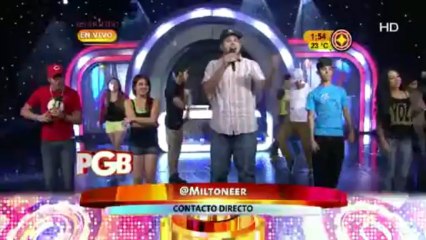 Miltoner canta "Dile a  él" en PGB