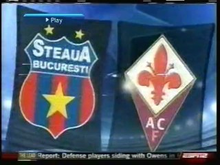 2008 (October 21) Steaua Bucharest (Romania) 3-Olympique Lyonnais (France)  5 (Champions League) - video Dailymotion