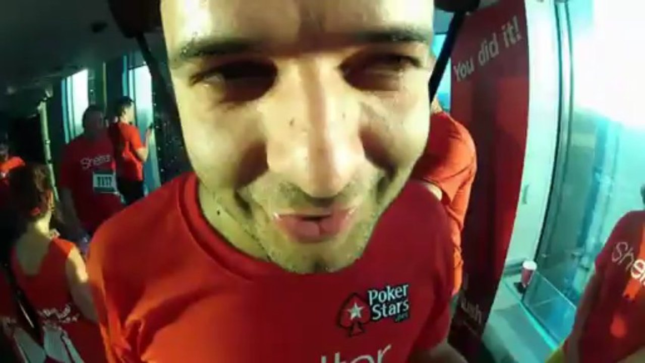 Team PokerStars und Tower 42 Vertical Rush - London 2013