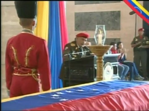 Así fue el recorrido del féretro de Hugo Chávez hacia el Museo Histórico Militar