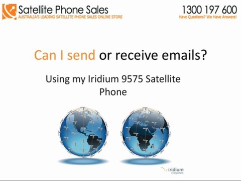 How Can I Receive Emails Via My Iridium 9575 Satphone